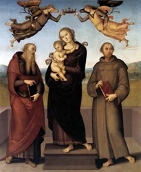 The Virgin of Loretto with Saint Jerome and Saint Francis, 1507-15